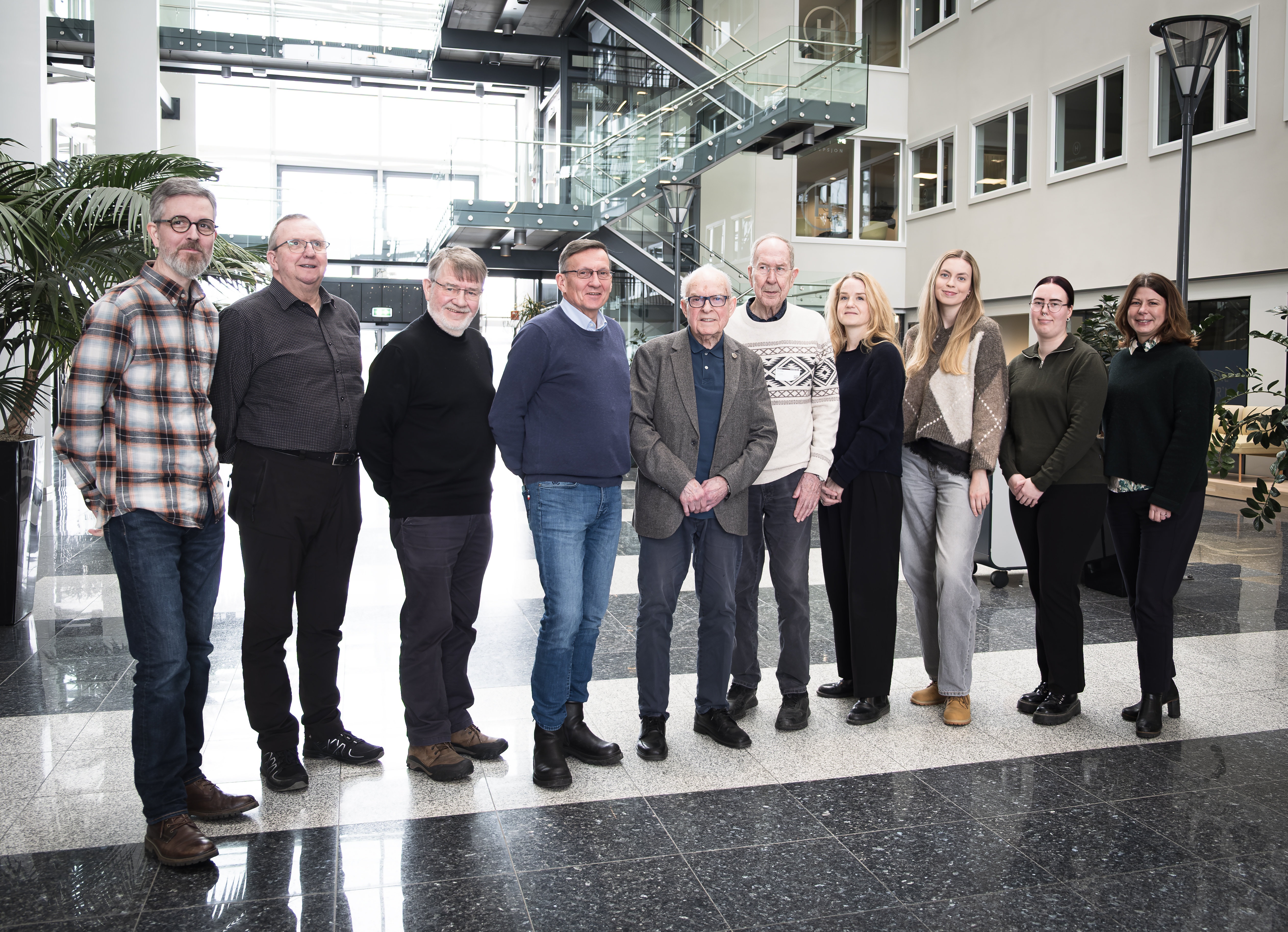 Gruppebilde av brukerutvalget for Helseplattformen