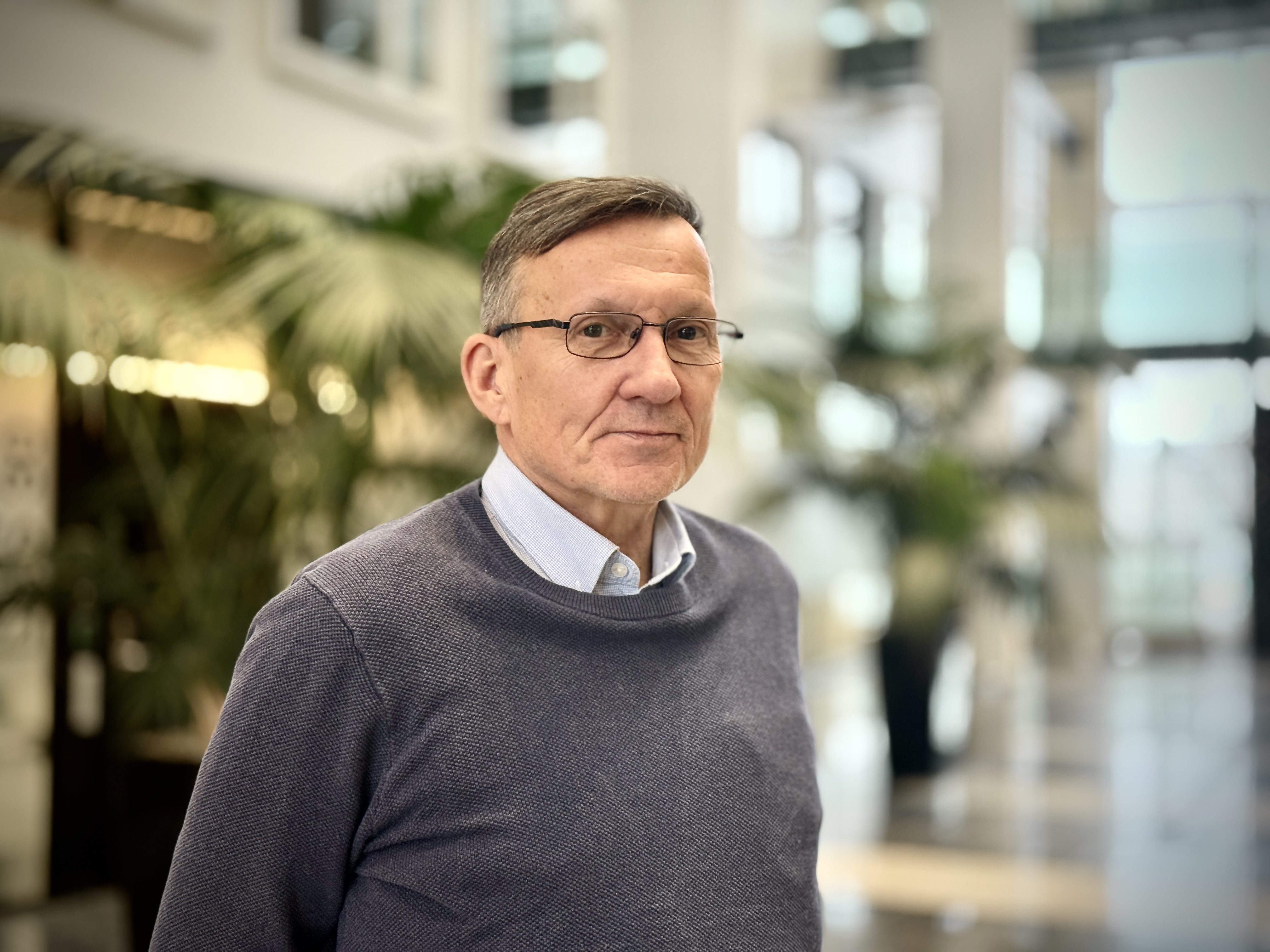 Svein Rune Johannesen, leder av Brukerutvalget i Helseplattformen AS- Foto.