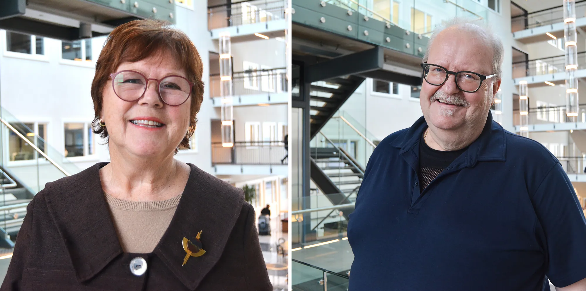 Kirsten Paasche og Olav Malmo er medlemmer av Brukerutvalget i Helseplattformen AS