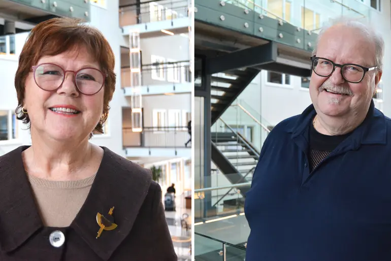 Kirsten Paasche og Olav Malmo er medlemmer av Brukerutvalget i Helseplattformen AS