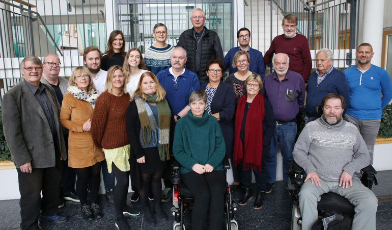 Helseplattformens brukerpanel samlet i oktober 2019.