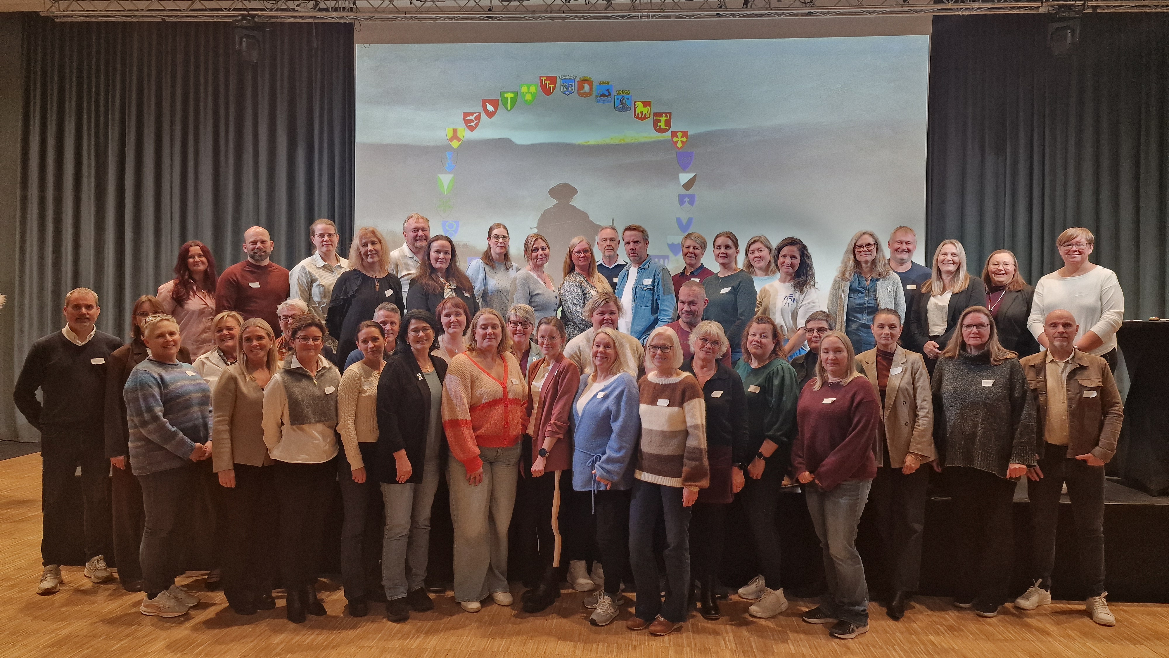 Deltakere fra erfaringskonferansen for kommunene som bruker Helseplattformen