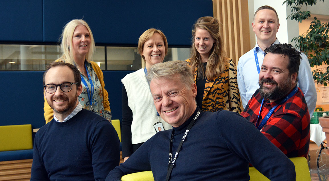 Ansatte i seksjon Forskning og innovasjon.