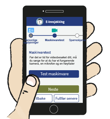 Smarttelefon skjermbilde maskinvaretest